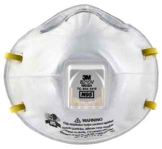 Particulate Respirator 8210V, N95 Respiratory Protection