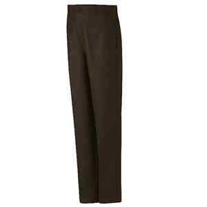 Men's Charcoal Wrinkle Resistant Cotton Work Pants Waist Size 36