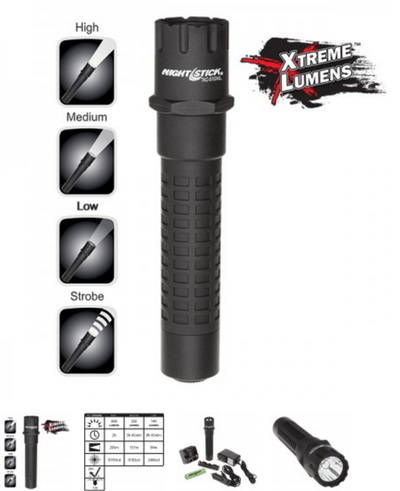 Xtreme Polymer Multi-Function Tactical Flashlight 2/PK
recharge
