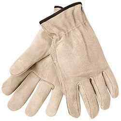 Split Leather Drivers, Regular Grade, Straight Thumb, Leather Gloves 