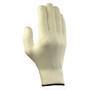 Ansell Size 10 White The Eliminator Light Weight Fine Gauge Knitted 