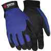 Fasguard Gloves, Synthetic Leather Palm and Adjustable Wrist Closure 