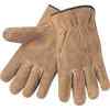 Split Leather Drivers, Premium Grade, Keystone Thumb, Leather Gloves 