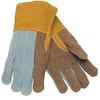 Welders, Straight Thumb, Jersey Foam Lined Leather Gloves 