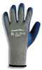 PowerFlex Gray Poly/Cotton & Blue Natural Rubber Coated Glove